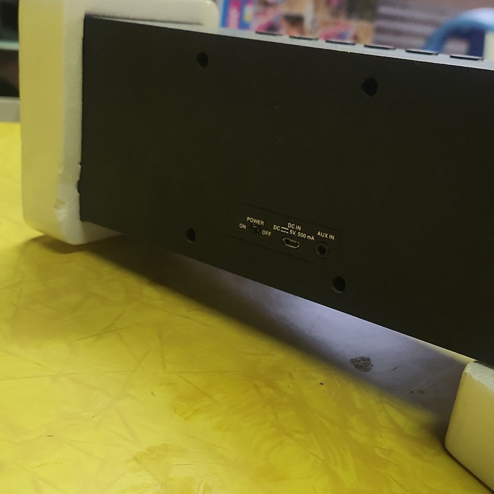 Craig Wireless Bluetooth Speaker Black One-touch Speakerphone AUX Rectangular