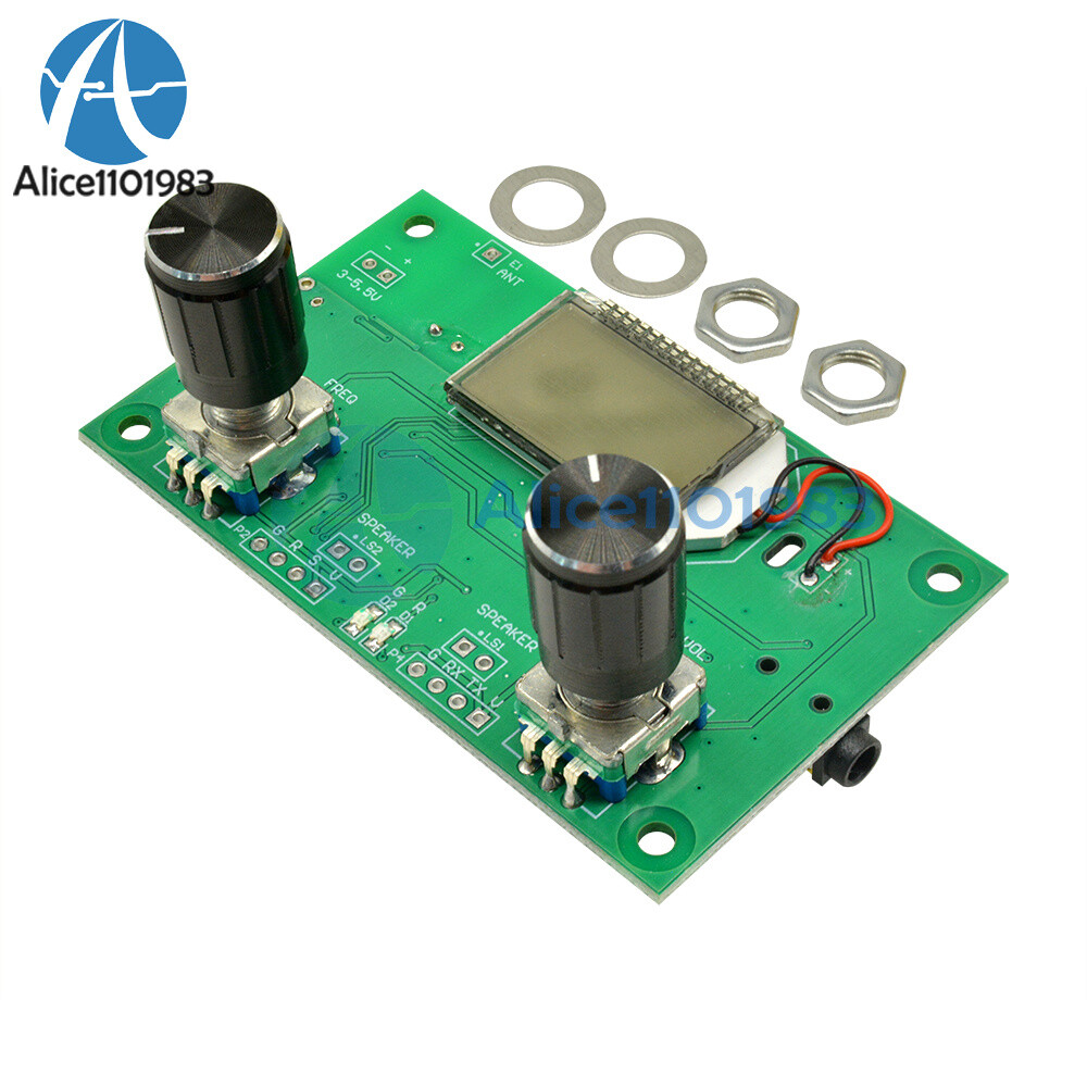 DSP PLL Digital Stereo FM Radio Receiver Module 87-108MHz with Serial Control