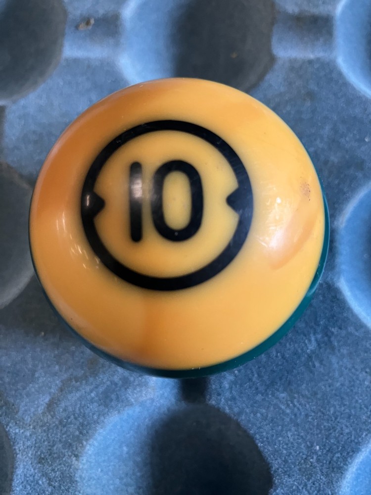 Brunswick Centennial Pool Billiard Pocket Ball #10 Replacement