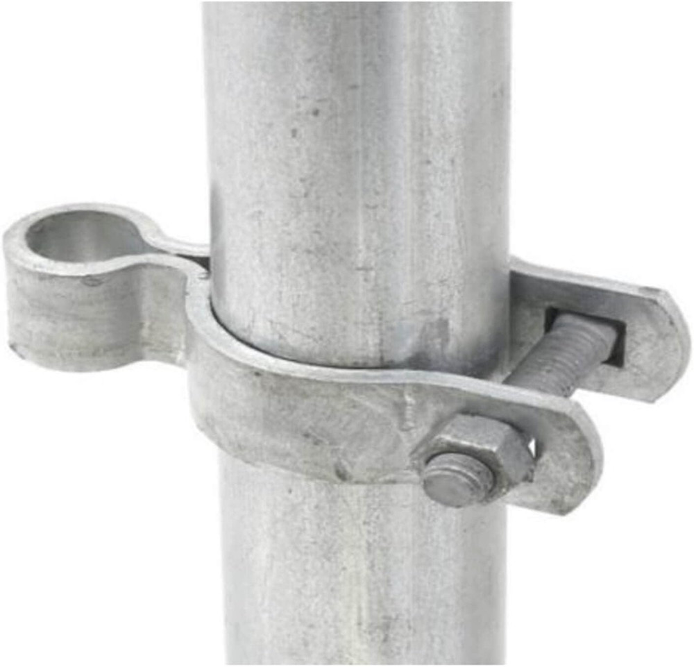 2 Pcs 2-3/8" Chain Link Fence Gate Post Hinge for outside Diameter Post/Pipe, Pr