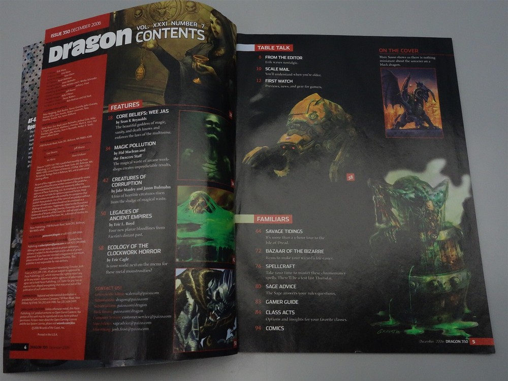 Dragon Magazine: Issue 350 (TSR)