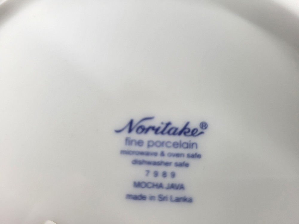NORITAKE MOCHA JAVA SALAD PLATE 8 1/2" -0402A