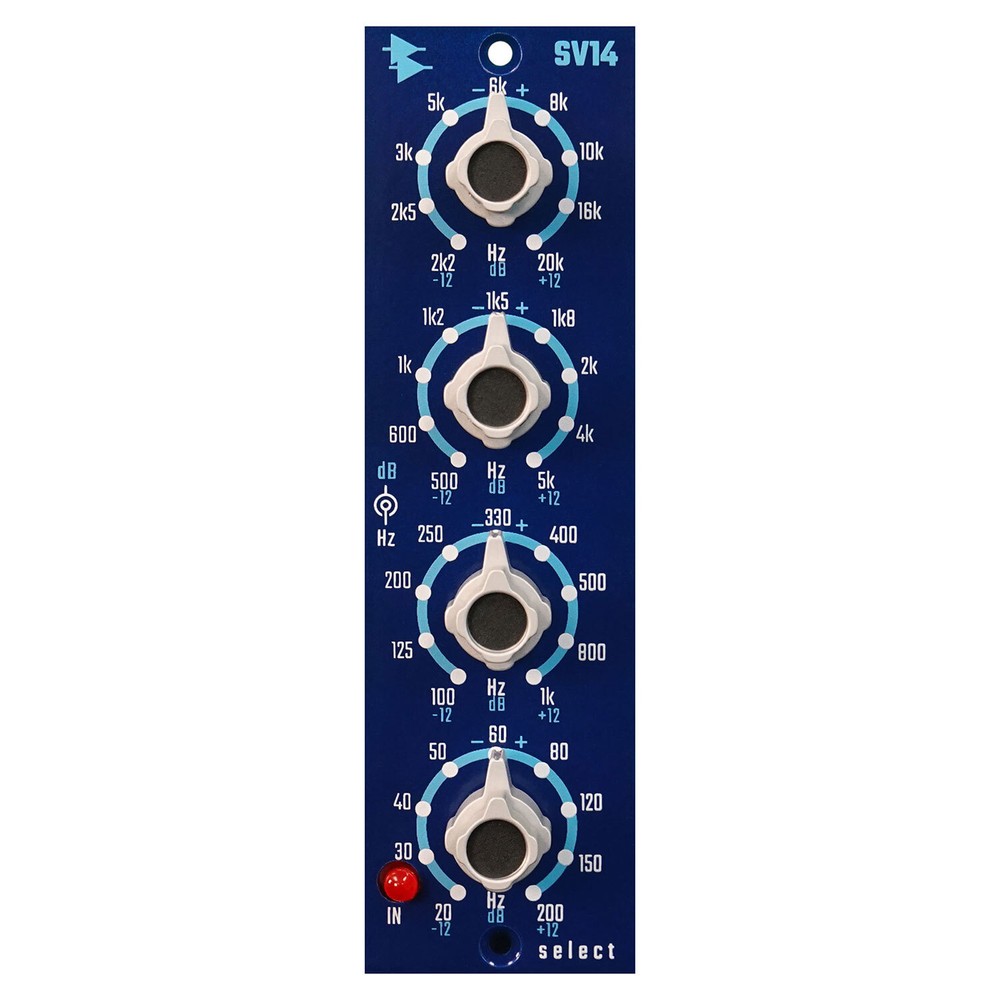 API Select SV-14 500 Series Parametric EQ Module - Reengineered APSI 562 EQ