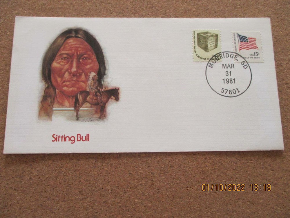 South Dakota: 6 Various First Day Covers