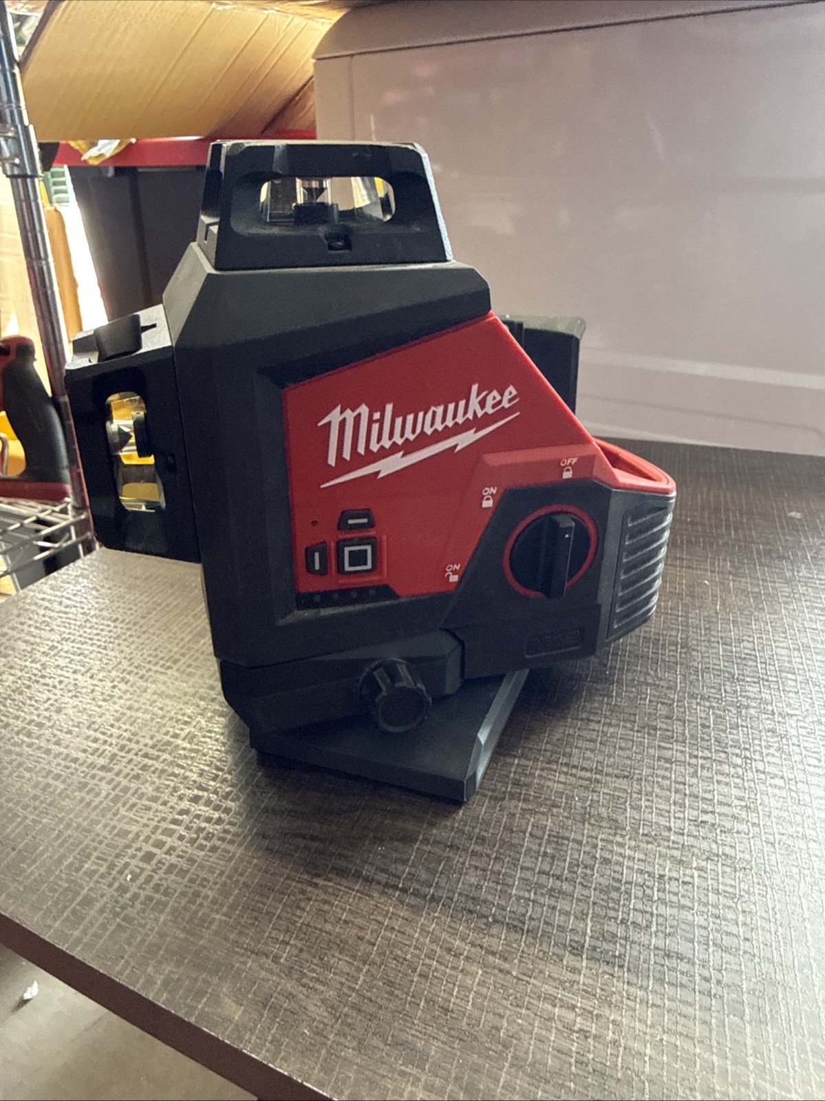 Milwaukee M12 - 360-Degree, 3-Plane Laser Level (tool Only) ⭐️broken Mount