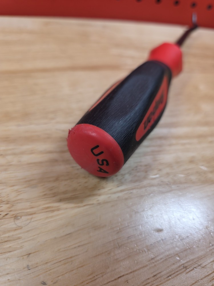 Snap-on Tools SGCP1B 10" RED Soft Grip Cotter Pin Pick Puller