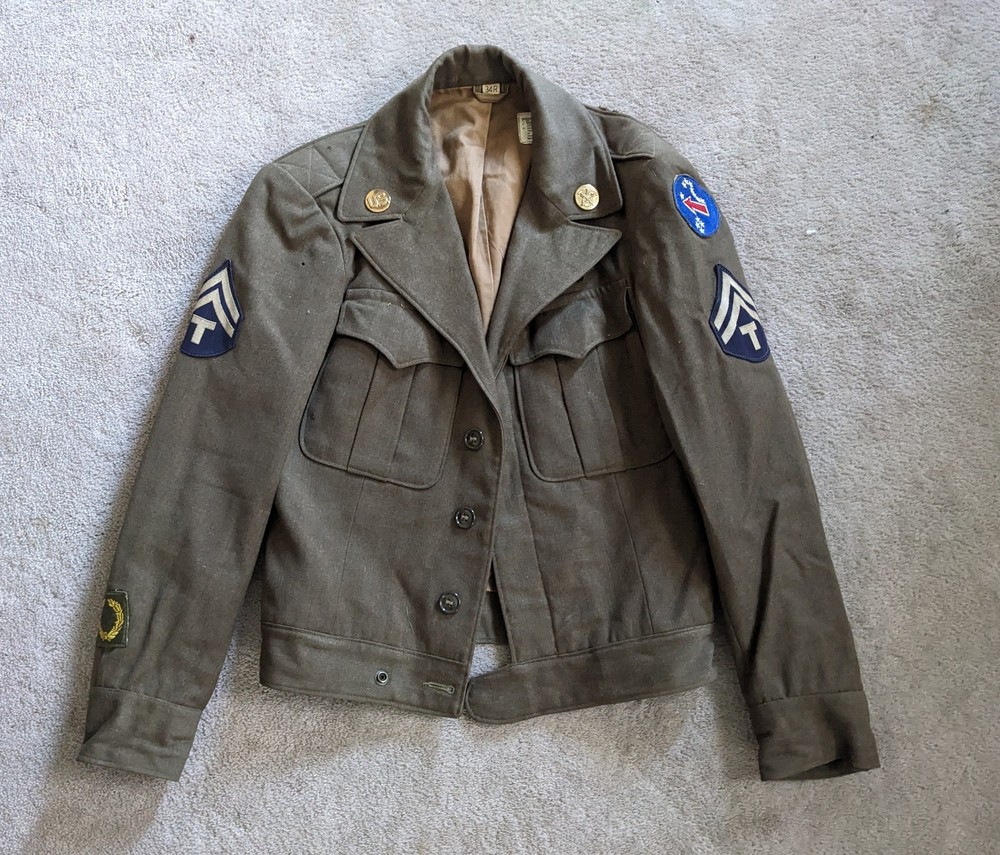 WW2 US Army Pacific Command Eisenhower jacket