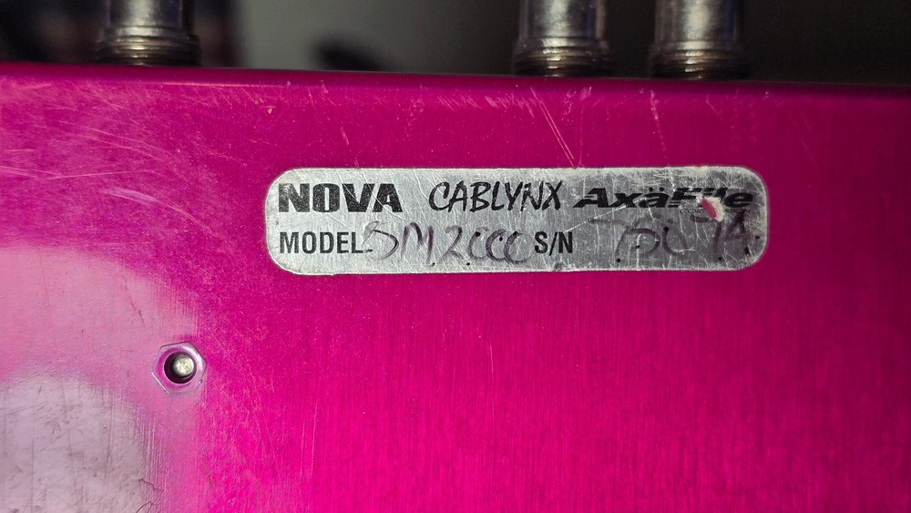 Nova Systems SM-2000 Time Base Corrector/Frame Synchronizer (UNTESTED)(NO PSU)