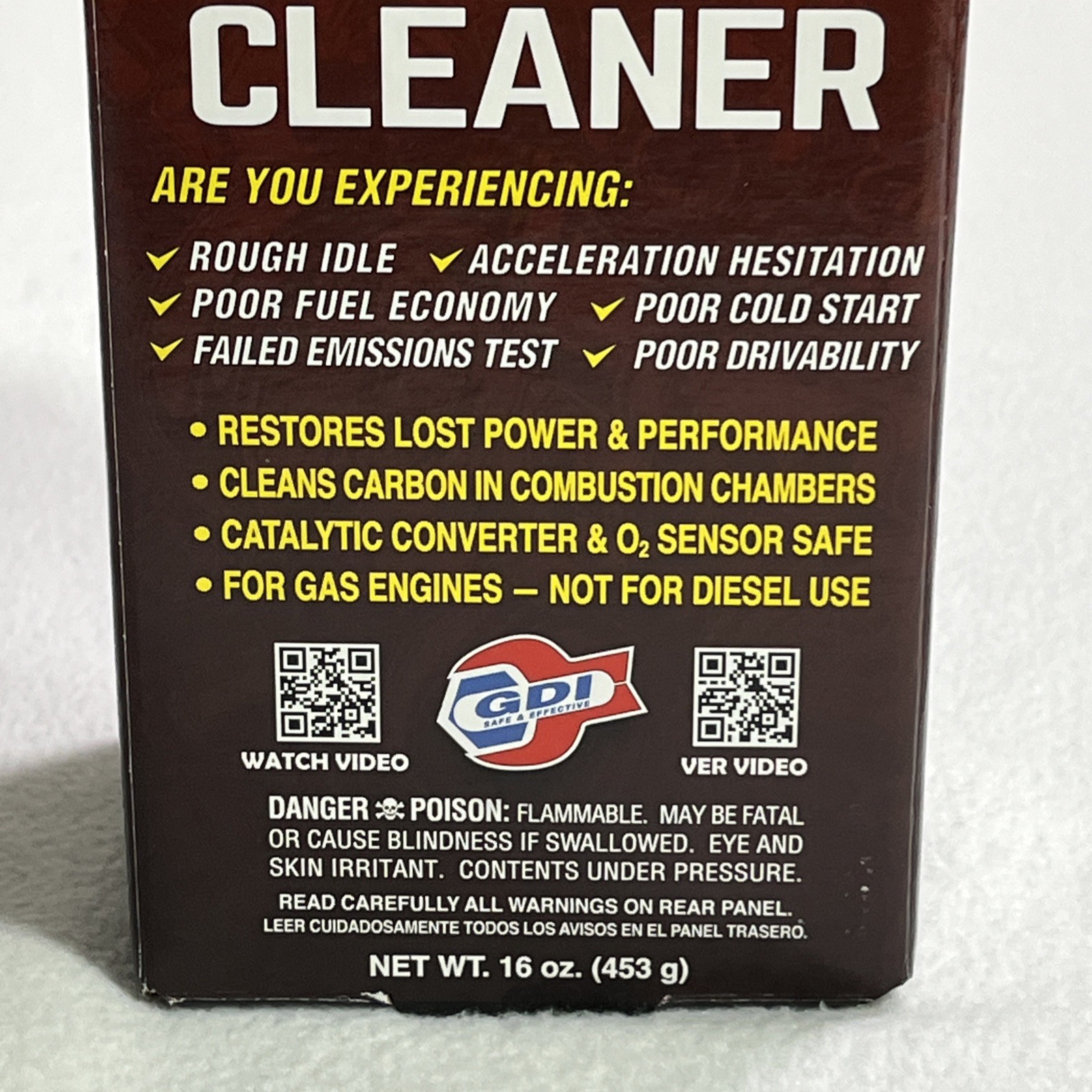 Berryman Products Intake Valve and Combustion Chamber Cleaner Spray Kit 2611