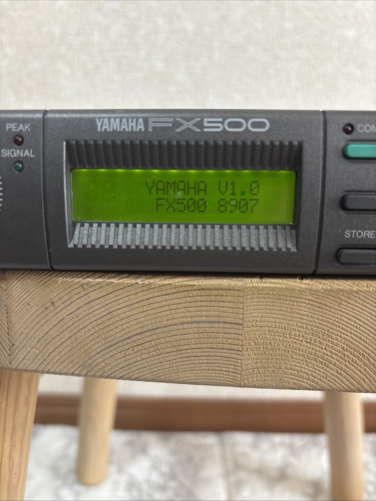 YAMAHA FX500 SIMUL-EFFECT PROCESSOR Guitar Effect TESTED JAPAN