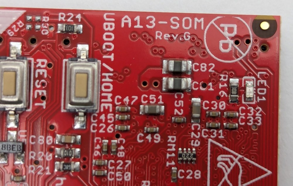 NEW Olimex A13-SOM-512 G1 Linux Android System on Module - A13 Cortex-A8 ARM CPU