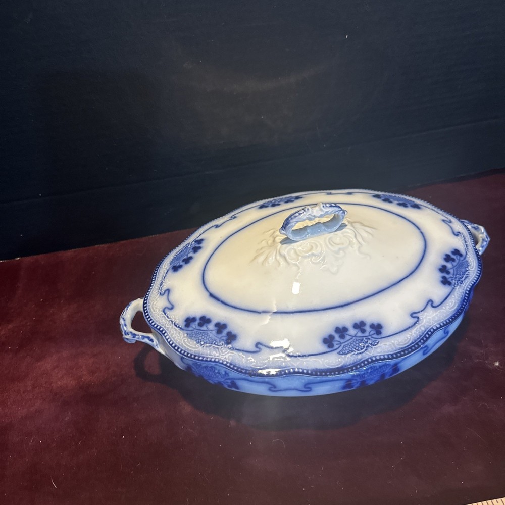 Flo Blue Vintage Covered Server