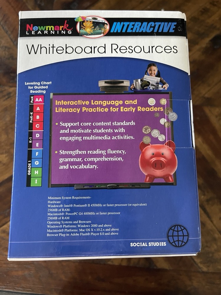 Newmark Learning Social Studies Volume 2, Interactive Whiteboard 12 CD Roms