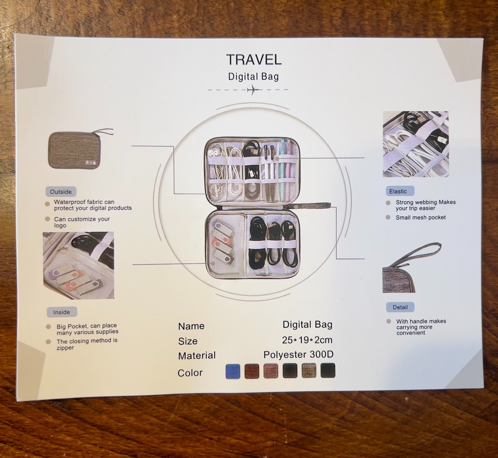 NEW Oakley Digital Zipper Travel Bag NWT