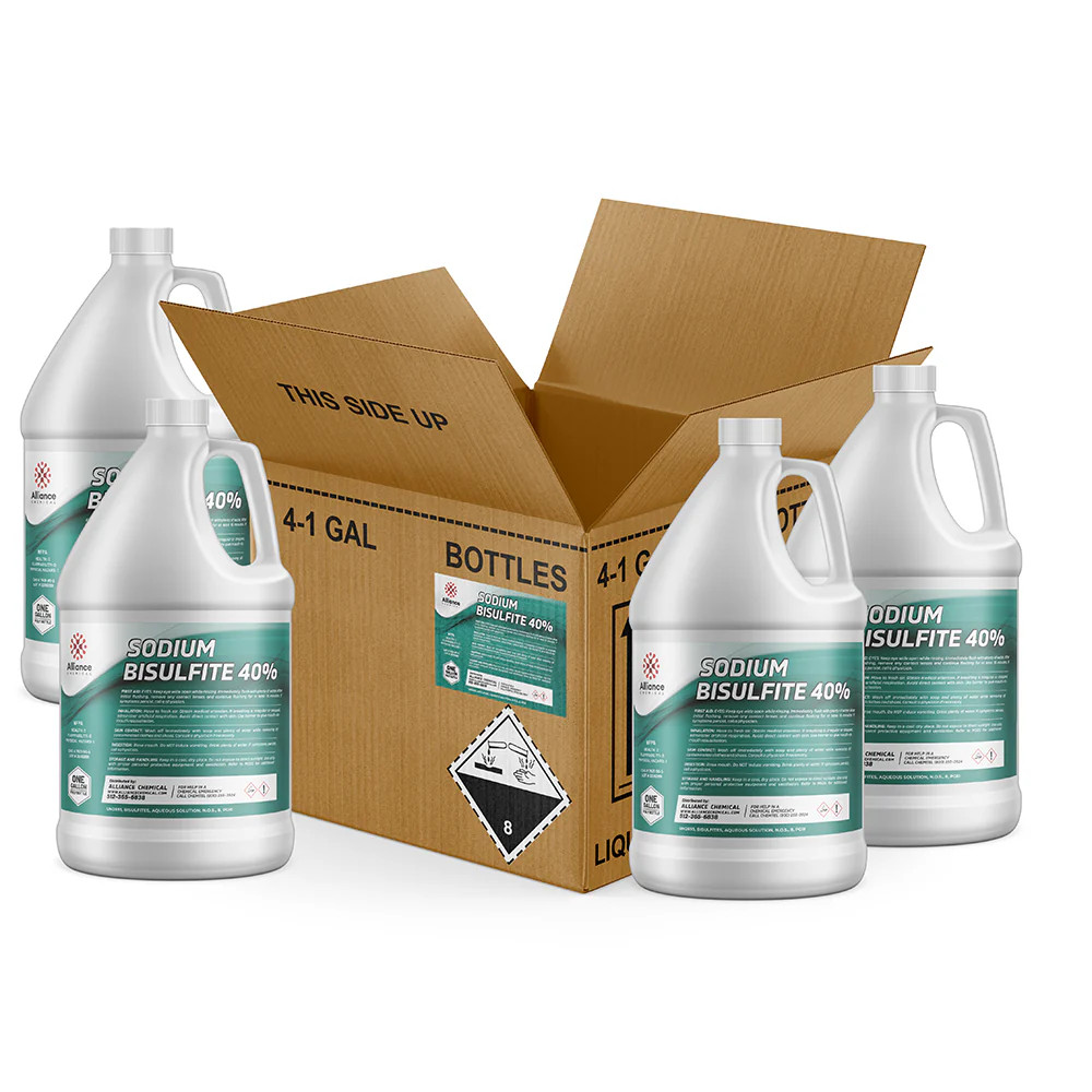 Sodium Bisulfite 40% - 4 Gallon Case