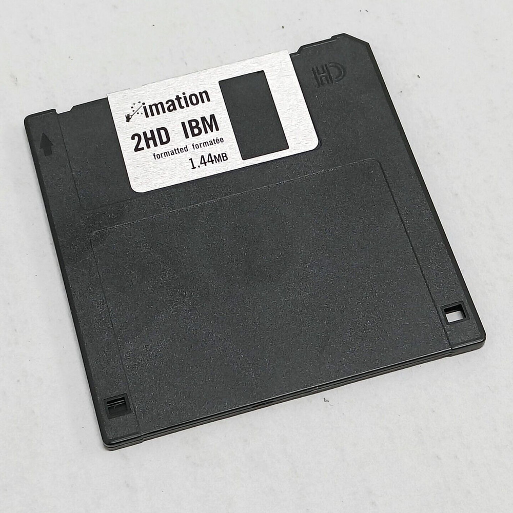 Imation 3.5" Blank Floppy Disk - 1.44MB - Brand New - FREE POSTAGE
