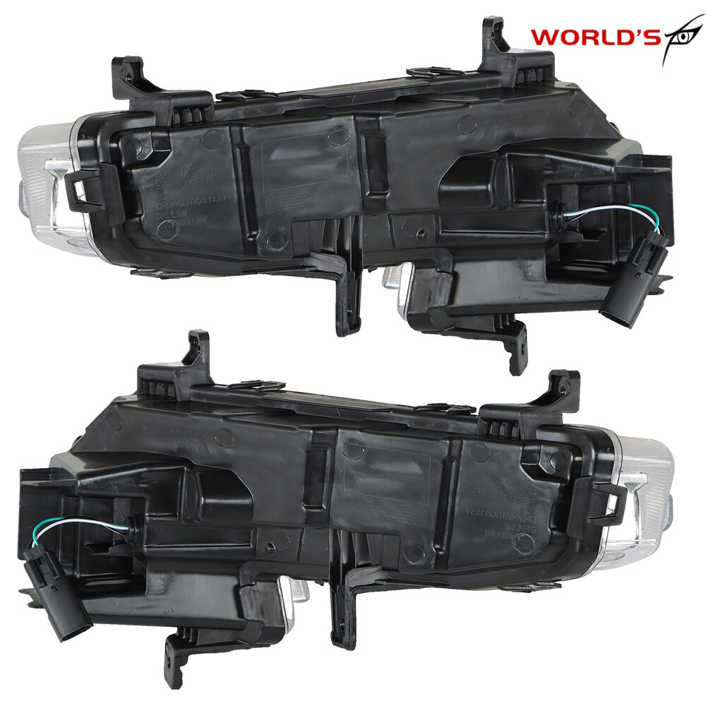 Fit For 2016 2017 2018 Chevy Malibu Front LED Fog Lights Bumper Driving Lamps