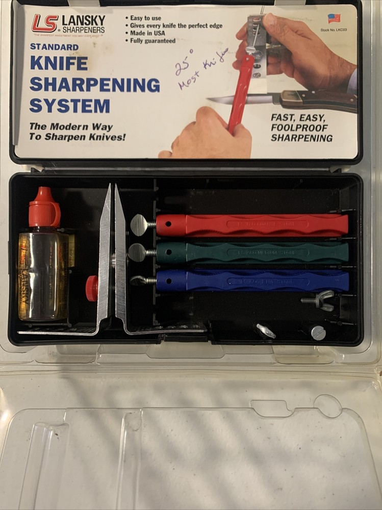 Lansky Standard Controlled Angle Knife Sharpening System LKC03 Complete