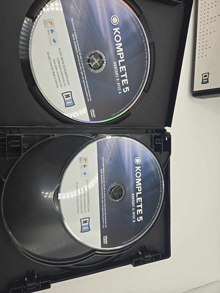 Komplete 5 Native Instruments Collection Bundle Absynth Piano Guitar - Software