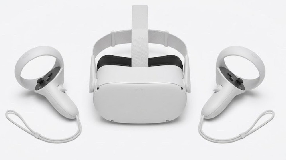 Meta Quest 2 VR Headset with Controllers and Cable 128GB