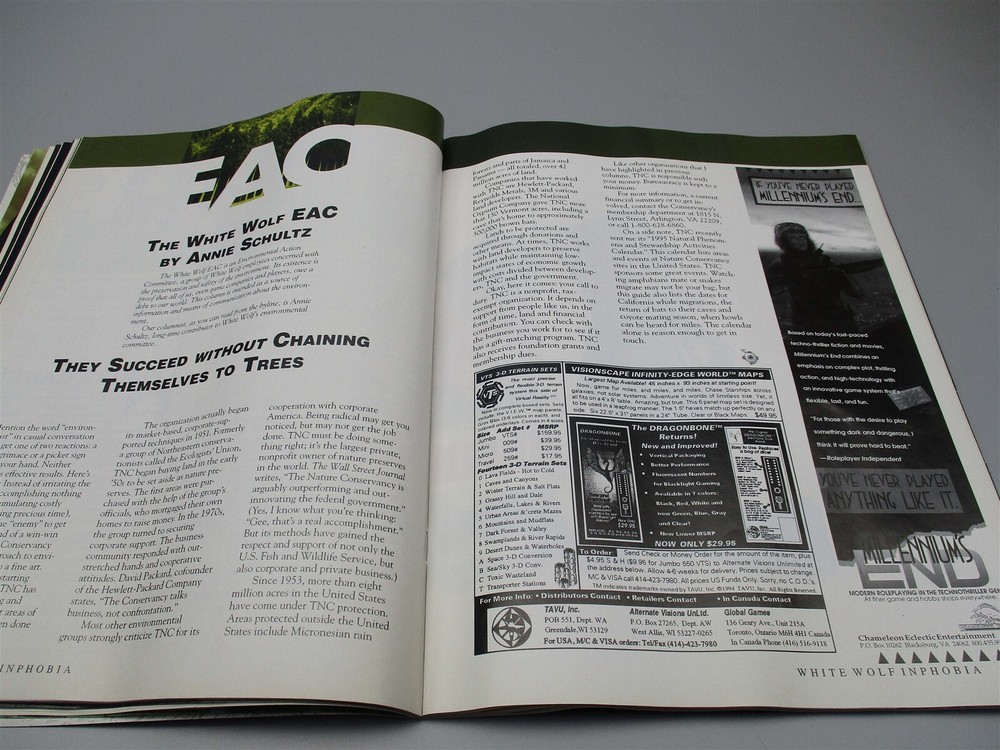 Inphobia: Issue # 57 (White Wolf)