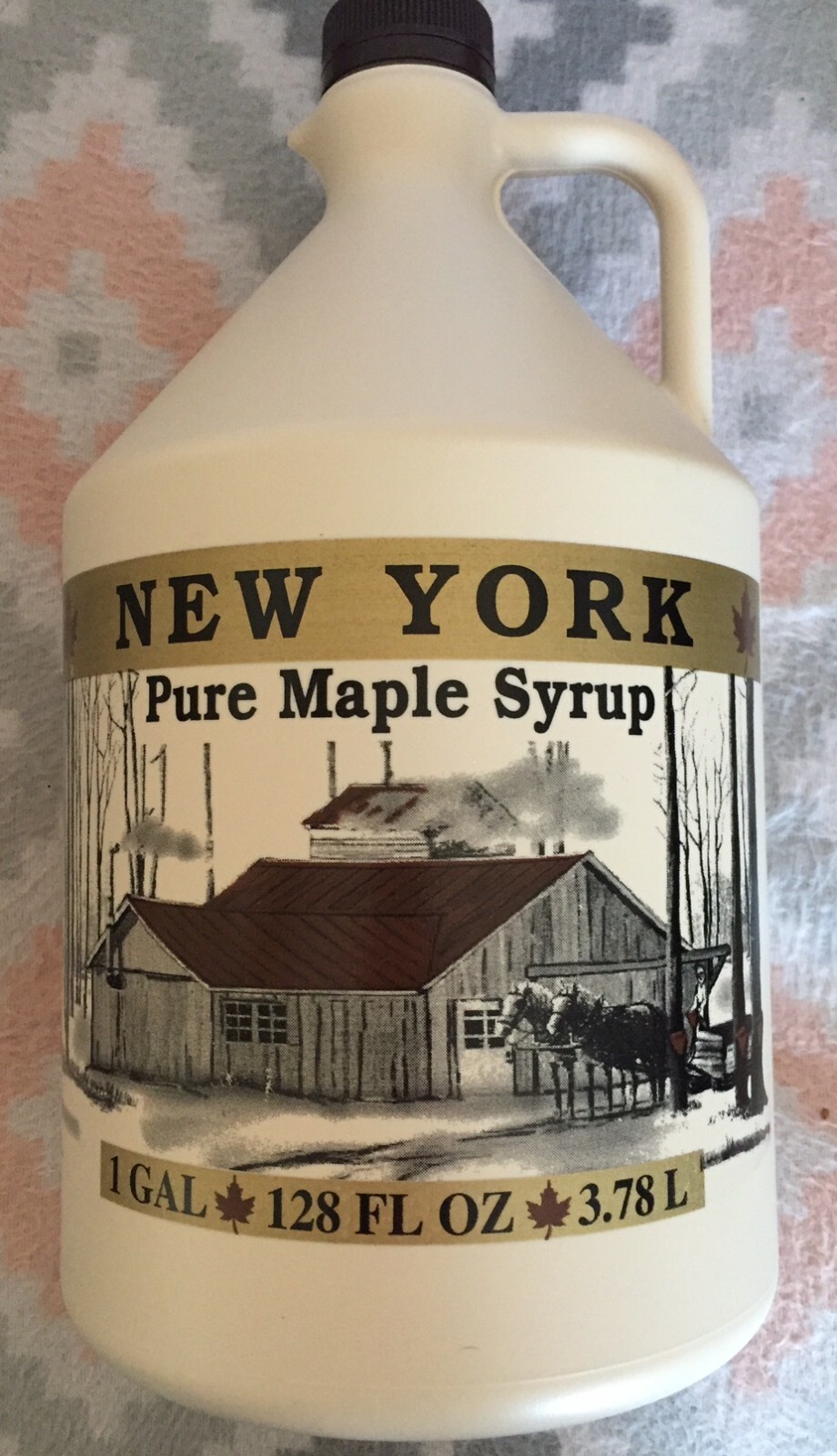 100% Pure Maple Syrup Grade A - New York, Gallon, 1/2 gallon, Quart, Pint
