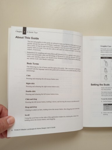 Punch Software Master Landscape Pro Home Design User's Guide Manual Only