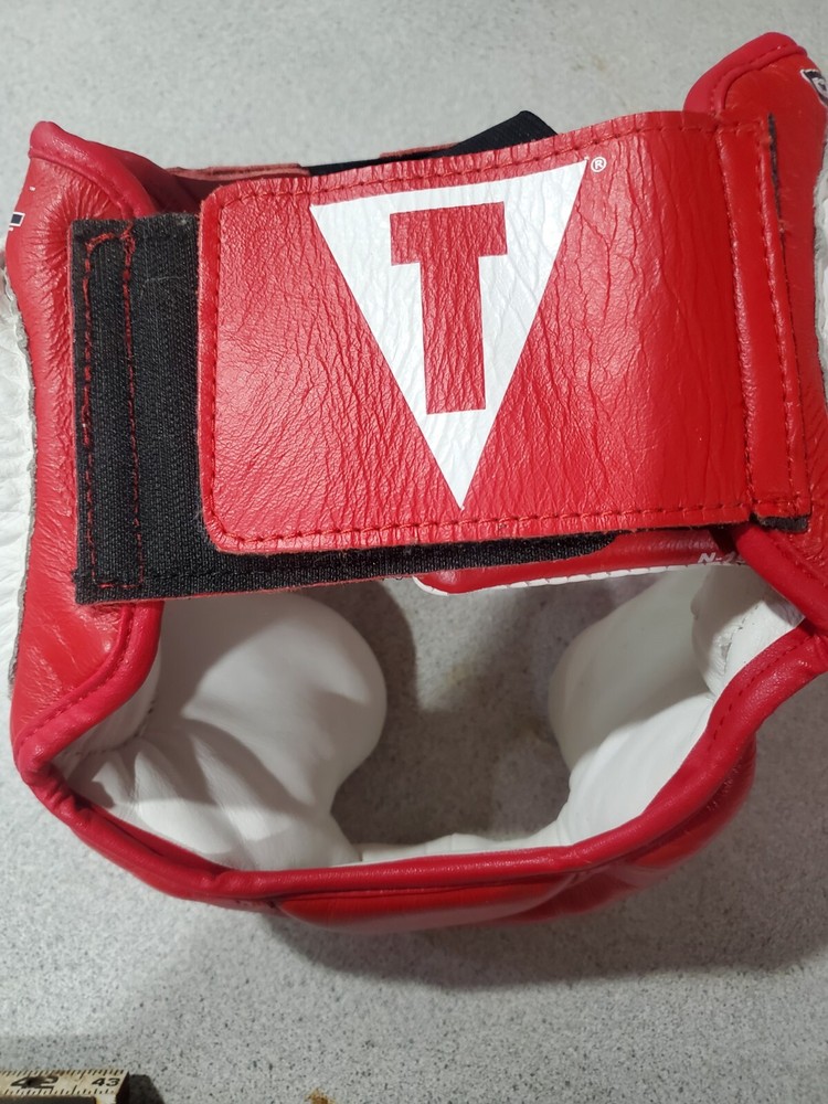 Title Boxing Full Training Headgear - Medium - Red