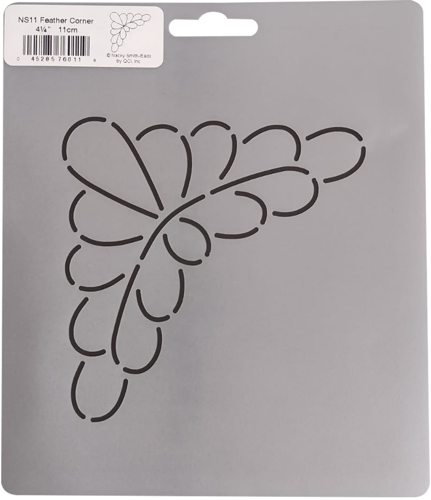 Quilting Stencils Feathered Leaf Quilt Pattern Corner Stencil Quilters Template