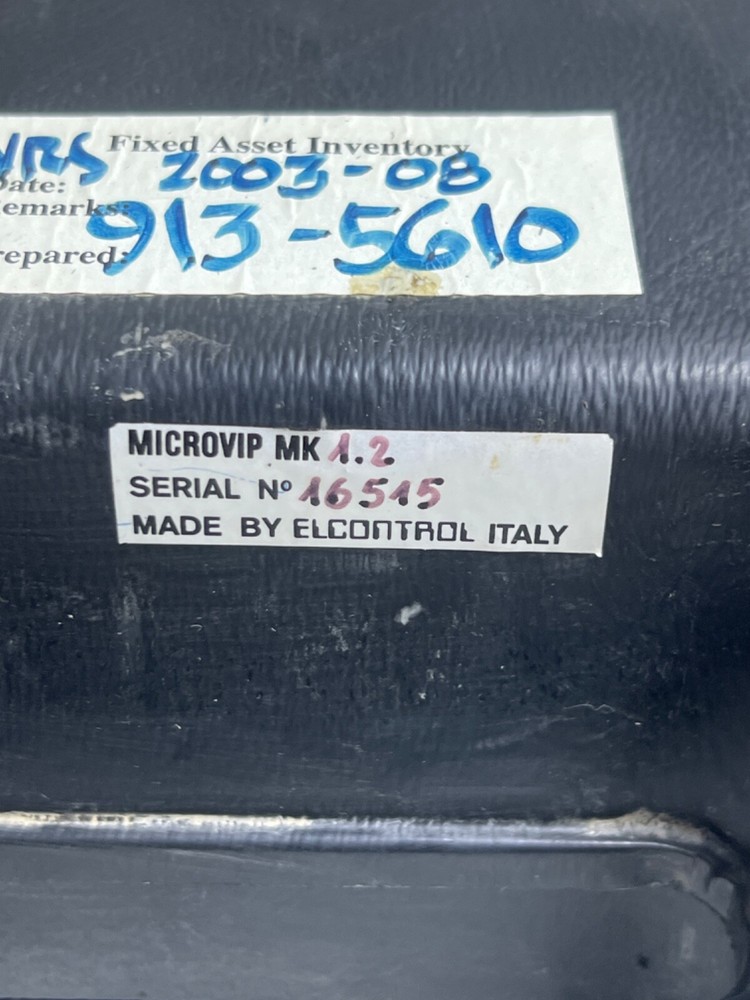 ELCONTROL MICROVIP-MK1.2 ENERGY ANALYZER