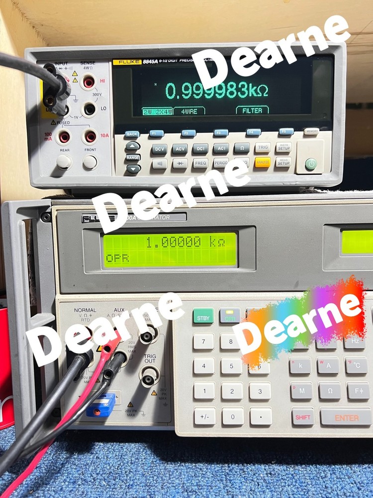 Fluke 8845A Digital Multimeter 6.5 Digit Precision Multimeter../nice