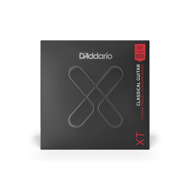 D'Addario Normal Tension, XT Dynacore/Titanium Coated Classical Strings, XTC45TT