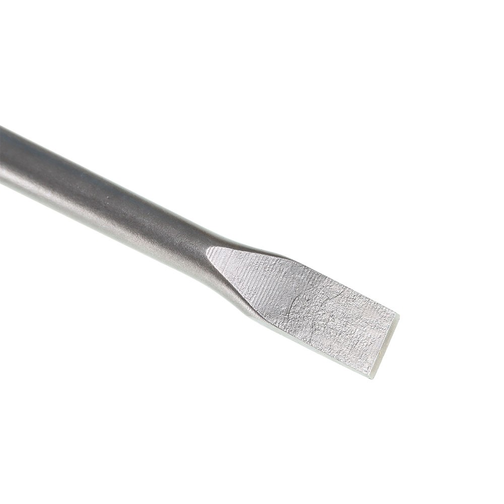 Concrete Drill Bit Set Includes Point Chisel + 20mm & 40mm Flat Chisel 6-Pack
