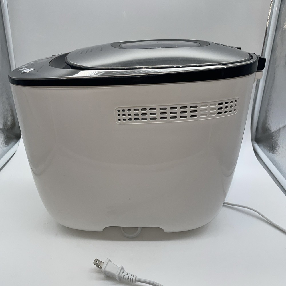 AICOOK 2LB Automatic Bread Maker Machine Tested Working BM4406, White