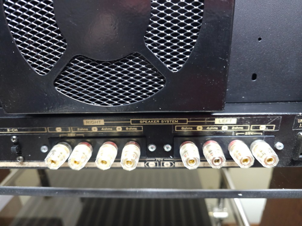 Sansui BA-5000 Stereo Power Amplifier Serviced Operational