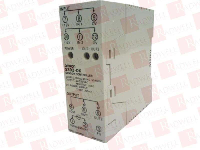 OMRON S3D2-DK / S3D2DK (USED)