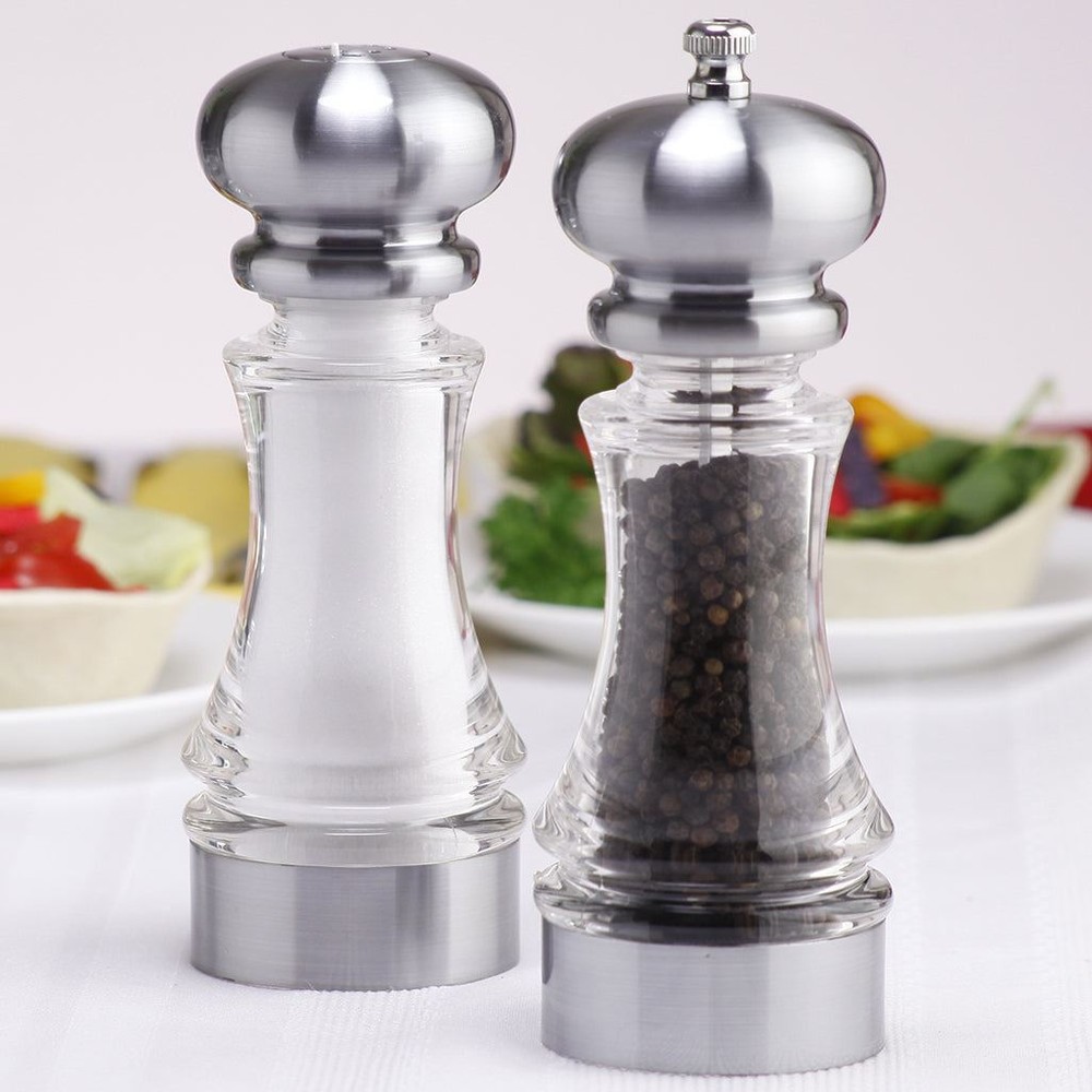 7" Lehigh Pepper Mill & Salt Shaker Set