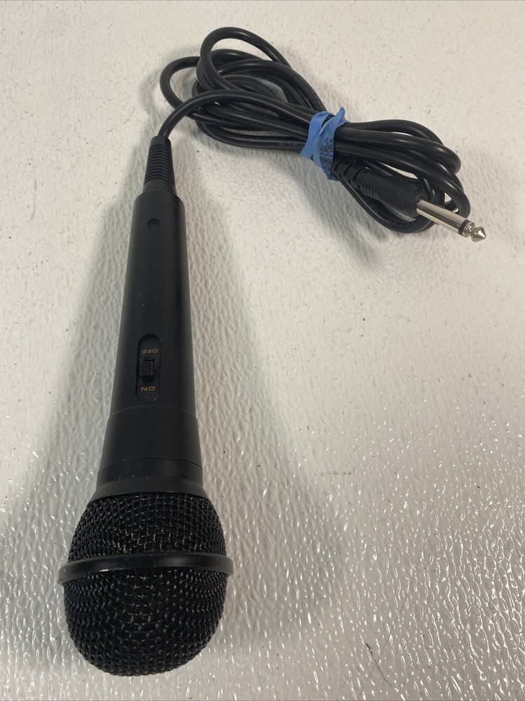 Unidirectional Microphone with 5ft Cord for Handheld Compatible Karaoke Tested
