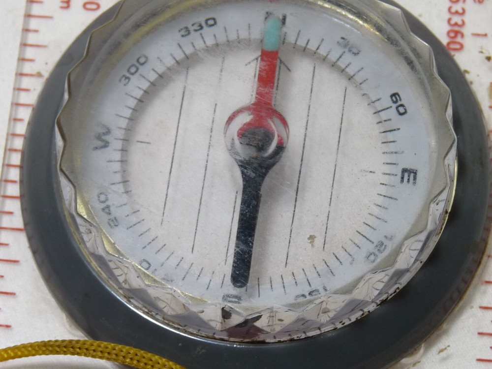 Vintage Coleman Map Compass