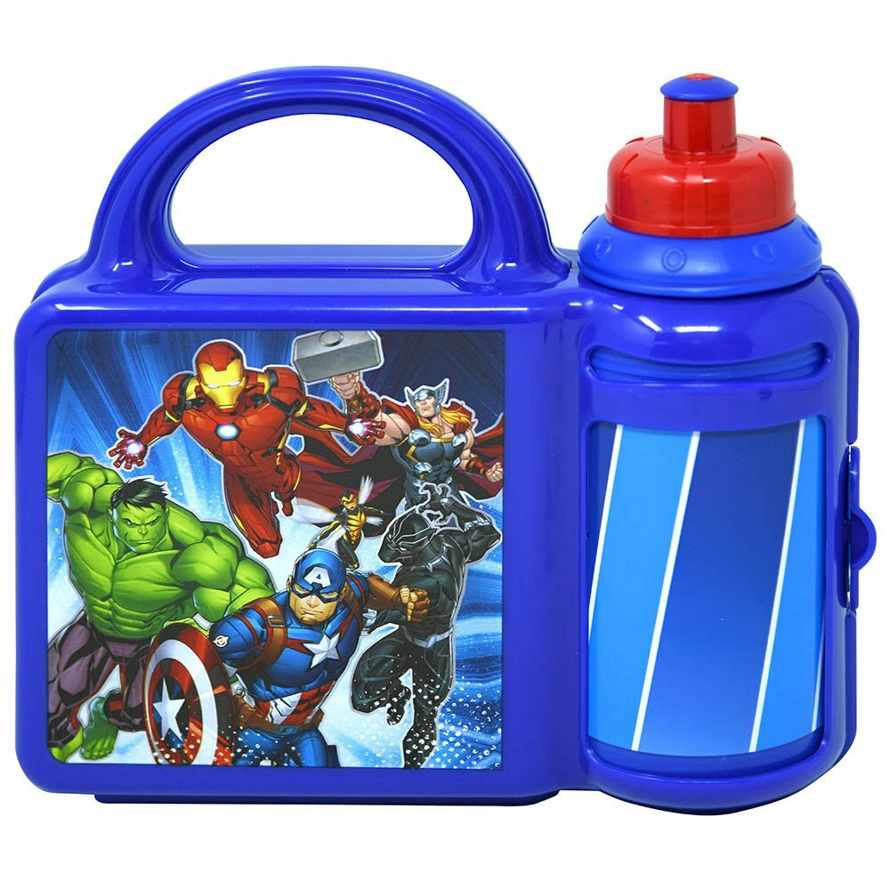 Avengers Combo Lunch Box, Blue
