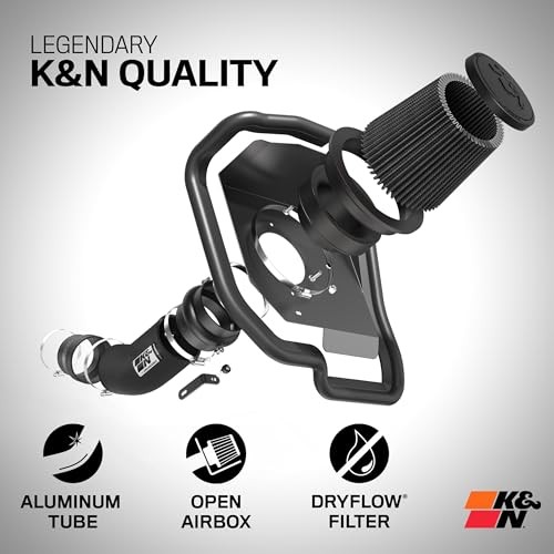 Cold Air Intake System: High-Flow Air Filter, Increase Performance & Towing: