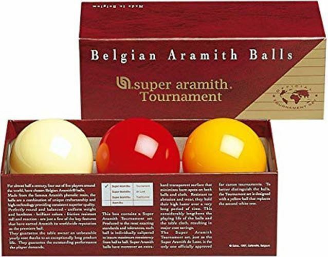 Aramith Super Tournament Carom Pool Ball Set