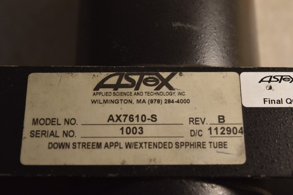 Applied Science and Technology ASTEX AX7610-S Plasma Source
