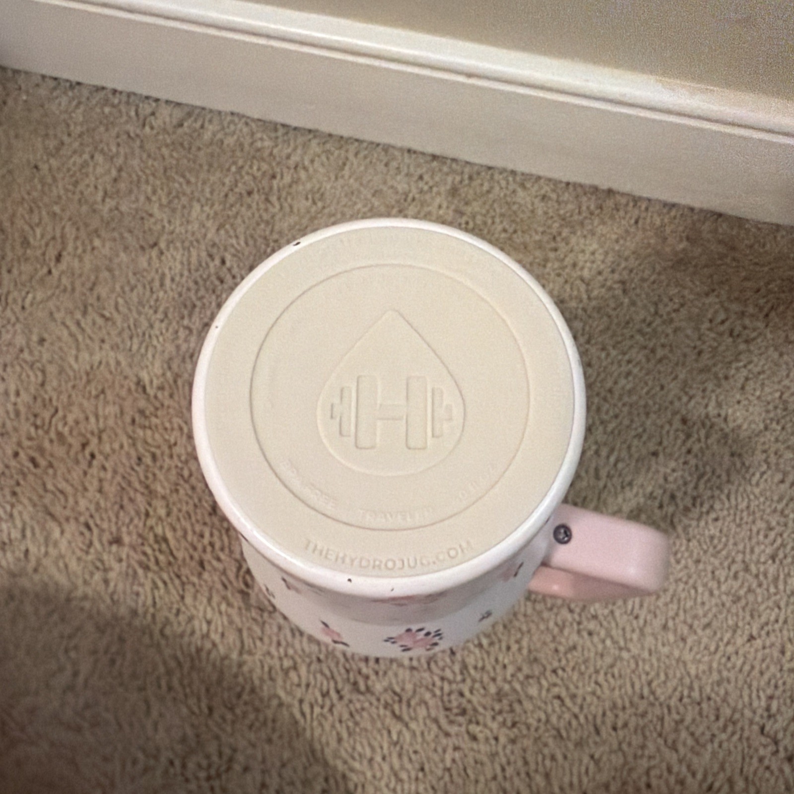 Hydrojug Traveler 40 Oz Wildrose Pink Sand