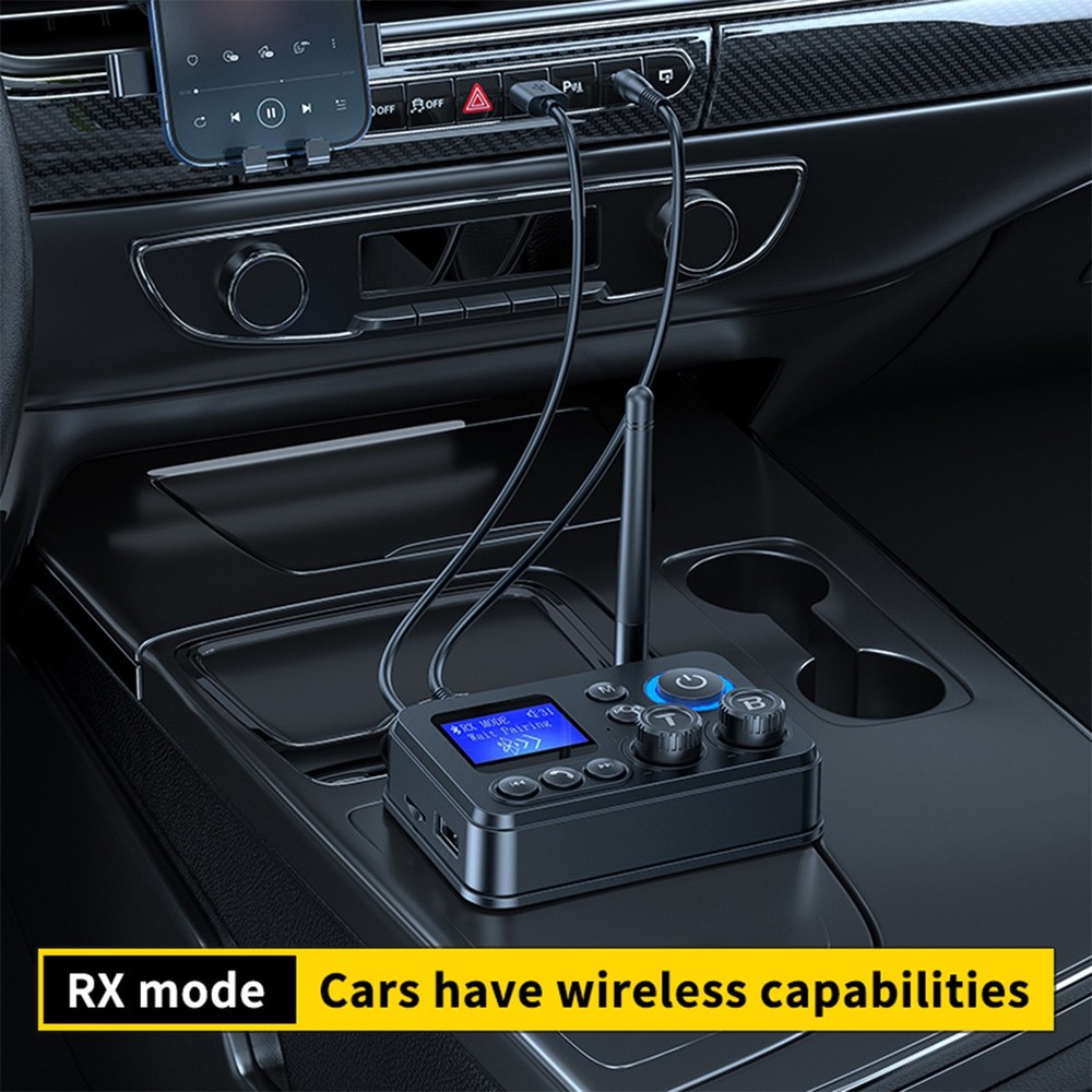 Bluetooth 5.3 Audio Receiver for Home Stereo, Wireless Adapter with Optical USB