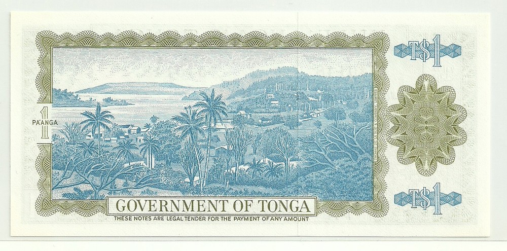 Tonga 1 Paanga, 1982, P.19c, UNC