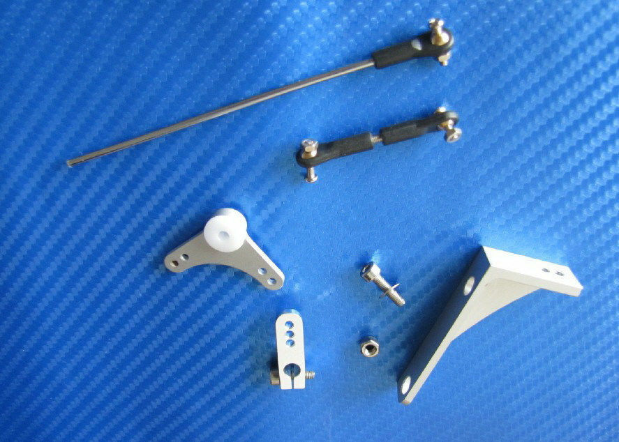 Accelerator Control Set with Linkage & Arm for Zenoah RCMK Engine RC Boat #866