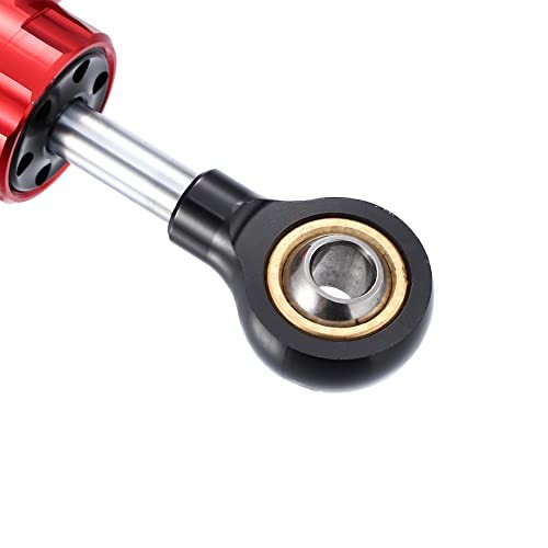 Universal Motorcycle Steering Damper Adjustable Linear Stabilizer for Red