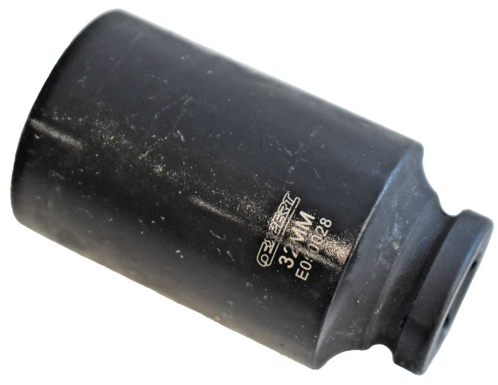Mac Expert Tools E050028 32mm Metric Deep Impact Socket 1/2" Drive 12 Point