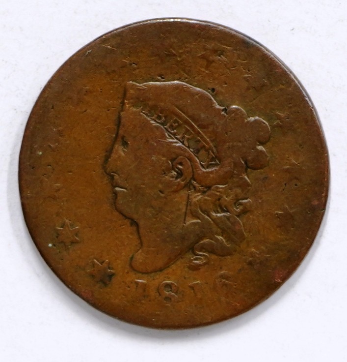 1816 Coronet Head Large Cent